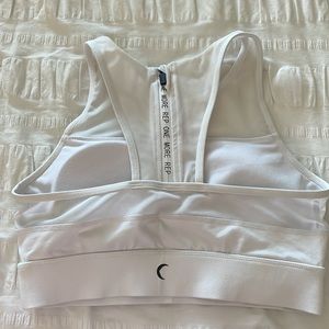 ZYIA All Star Bra White Size Medium